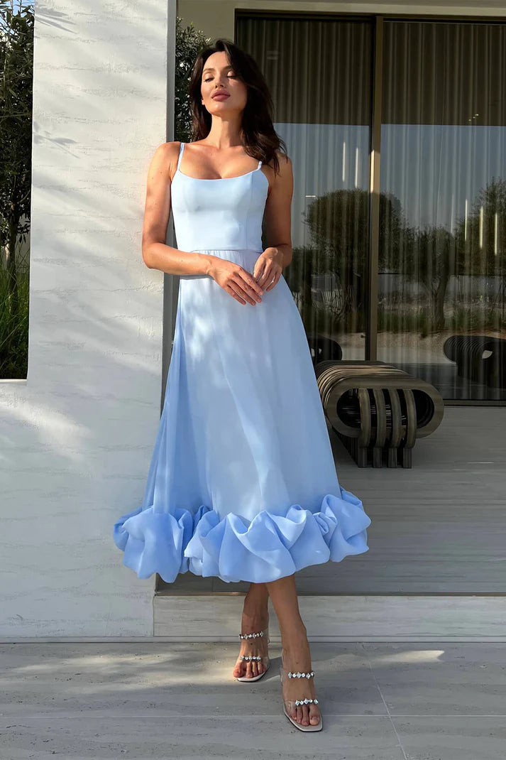 IRSA | ROBE AVEC VOLANT ET BUSTIER